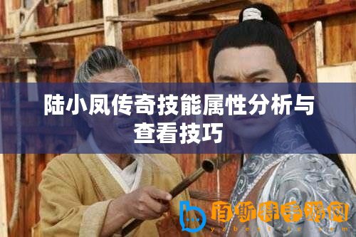 陸小鳳傳奇技能屬性分析與查看技巧