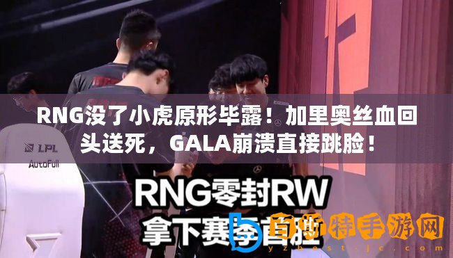 RNG沒了小虎原形畢露！加里奧絲血回頭送死，GALA崩潰直接跳臉！