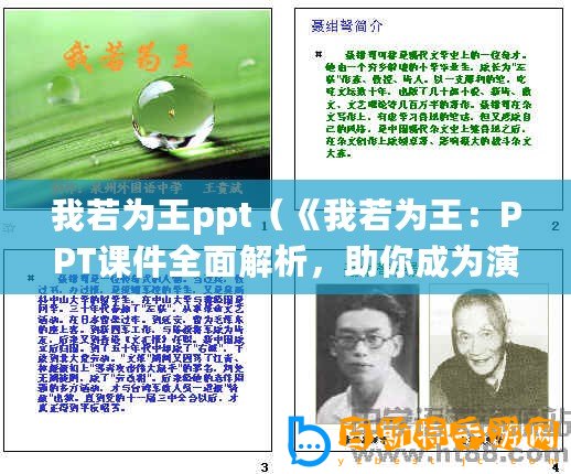 我若為王ppt（《我若為王：PPT課件全面解析，助你成為演講之王！》）