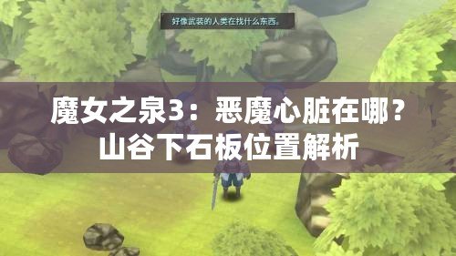 魔女之泉3：惡魔心臟在哪？山谷下石板位置解析