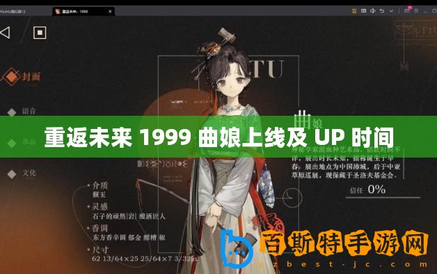 重返未來 1999 曲娘上線及 UP 時間